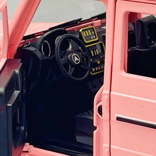 1:24 Diecast Metal Mercedes Benz G 63 – Pink - ValueBox