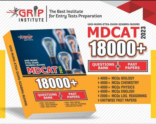PMC National MDCAT Chapter wise MCQS Entry Test Practice Book