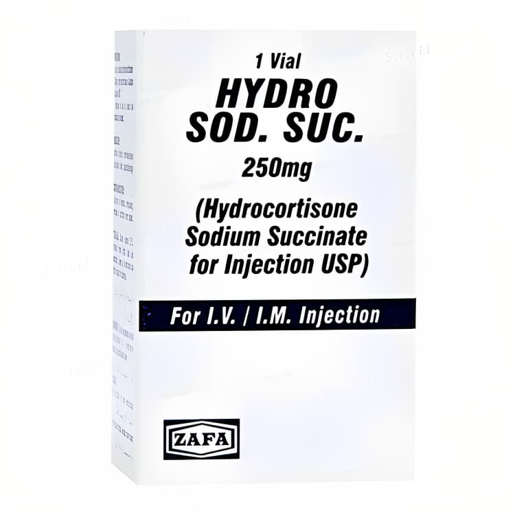 Hydro Sod Suc 250mg Inj 1x1 (P)