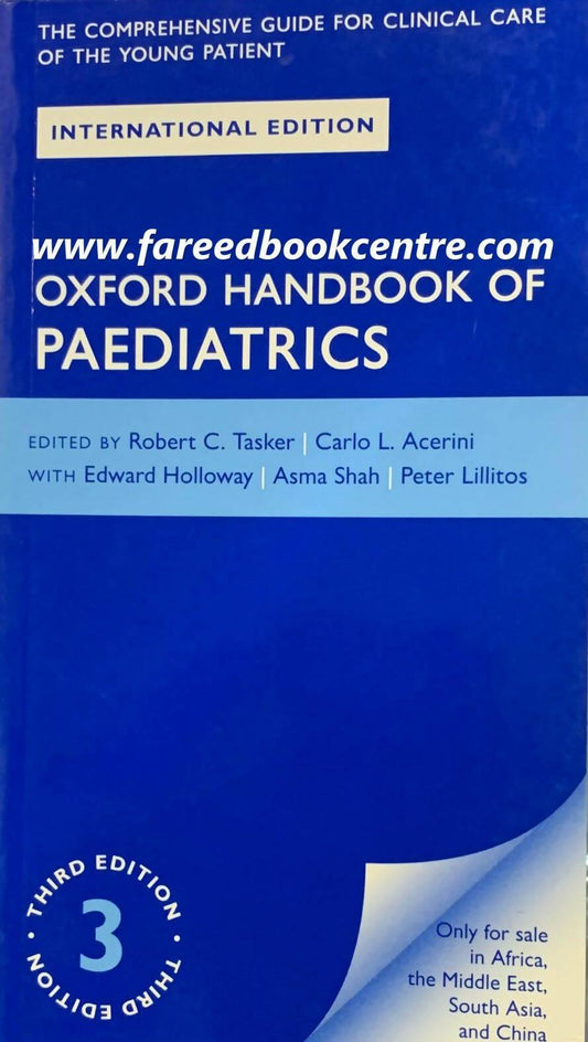 Oxford Handbook Of Paediatrics 3rd Edition - ValueBox