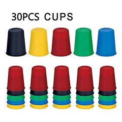 Quick Cups Games For Kids,classic Speed Cup Game For Parent-child Interactive Stacking Cups Game With 24 Picture Cards
