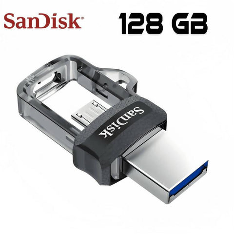 128GB Sandisk Ultra Dual USB OTG m3 Drive 3.0 - ValueBox