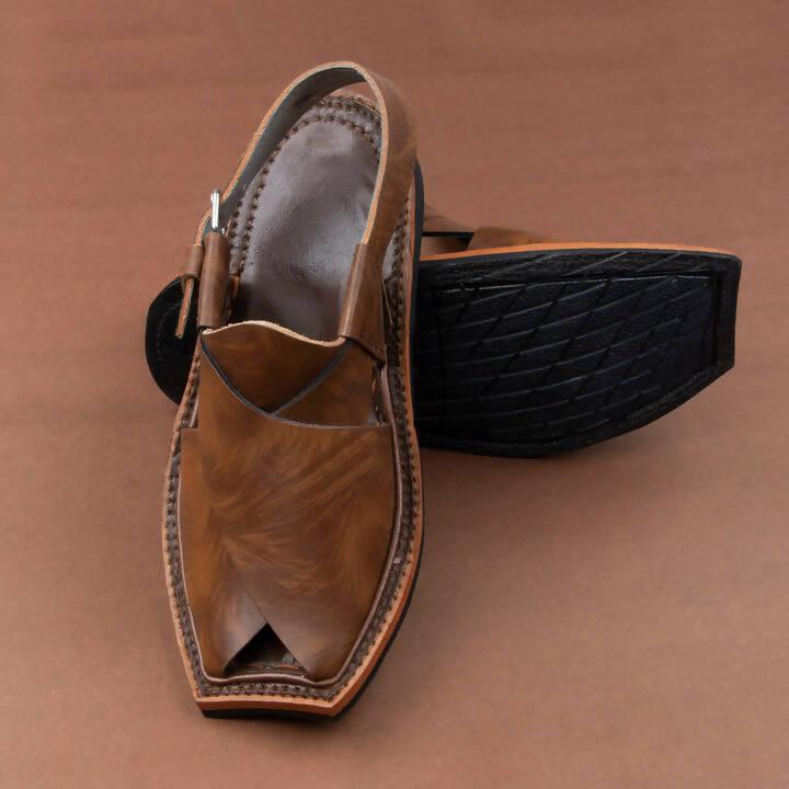 Brown Peshawari Chappal - ValueBox