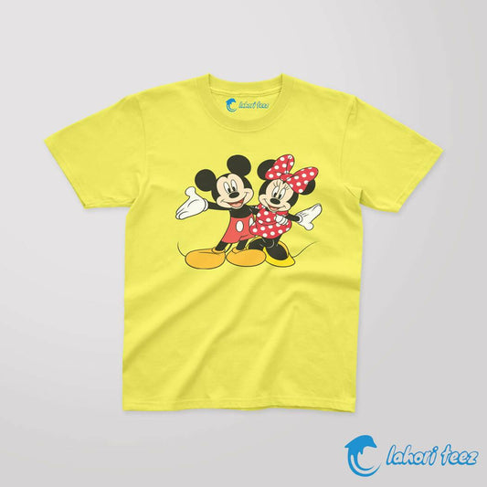 Mickey And Minnie Kids T.Shirt