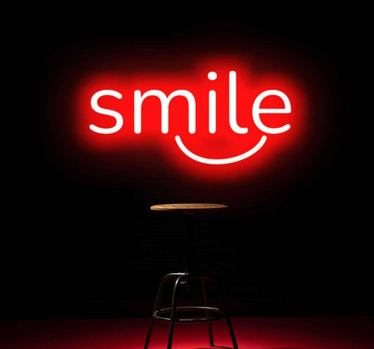 Smile Neon Sign - ValueBox
