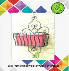 Wall Frame window box for long pot Home/Garden/ Outdoor Decor