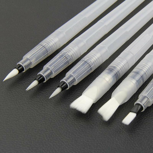 Set of 6 Water Brush Pen Marker - ValueBox
