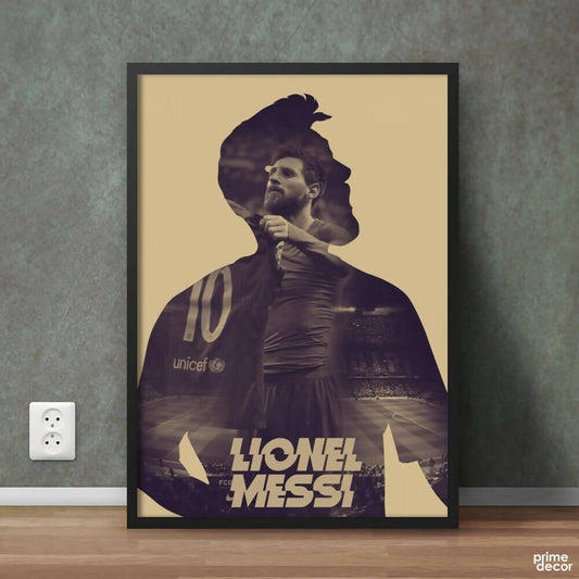 Lionel Messi 10 Fifa | Football Sports Poster Wall Art