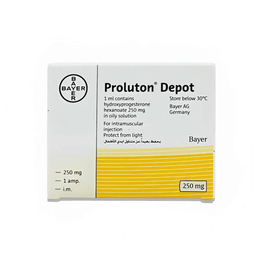 Inj Proluton Depot 1ml 250mg - ValueBox