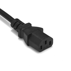 Power Cable For Pc .printer Power Cord 1 Meter - ValueBox