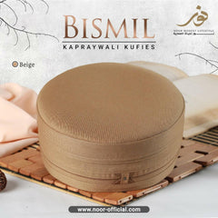 Bismil Koofi Prayer Cap Namaz Topi Islamic Hat For Men - ValueBox