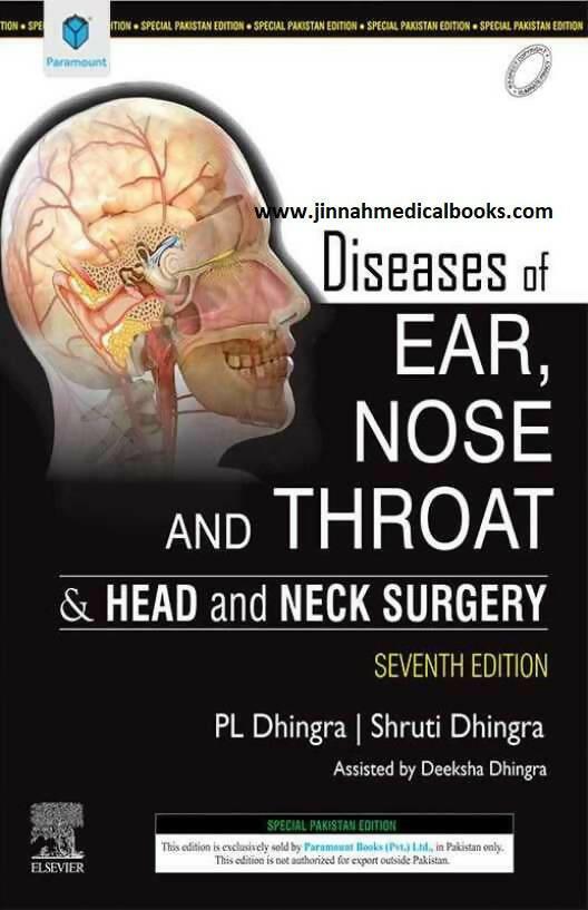 DISEASES OF EAR, NOSE AND THROAT & HEAD AND NECK SURGERY 7TH EDITION - ValueBox