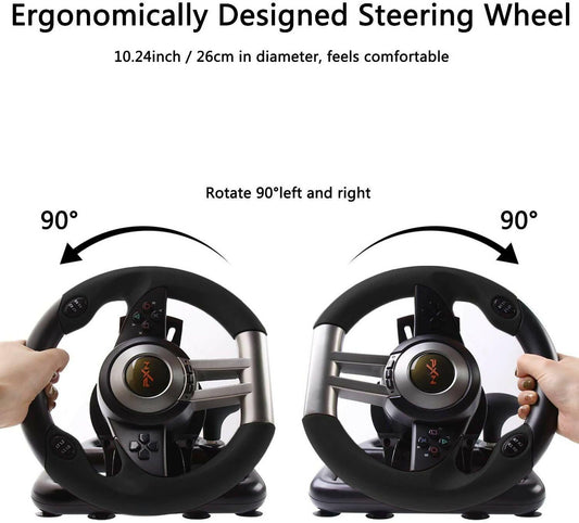PXN V3 PRO Gaming Racing Wheel FOR PC XBOX PLAYSTATIONS - ValueBox