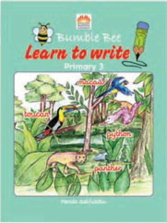 Sunrise Publication Bumble Bee Learn To Write Primary 3 - ValueBox