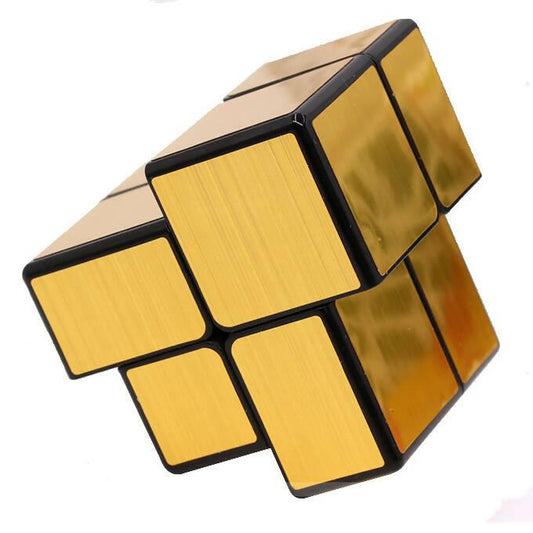 Genius Magic Mirror Rubik's Cube 2x2x2 - Golden - ValueBox