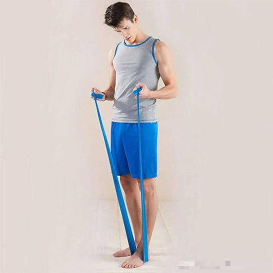 Elastic Yoga Pilates Rubber Stretch Exercise Band Arm Back Leg Fitness - ValueBox