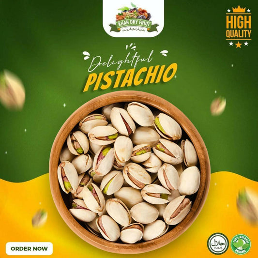 Pistachio Salted - 500gm Pack High Quality and Fresh Stock Roasted Pista