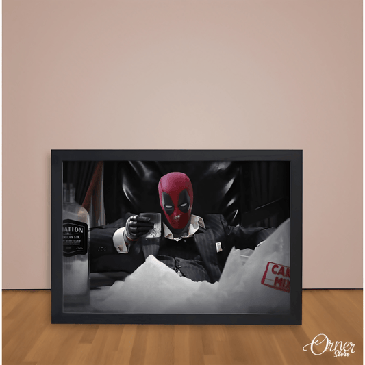 New Style Painting Deadpool Movie Fan Art | Movies Poster Wall Art - ValueBox
