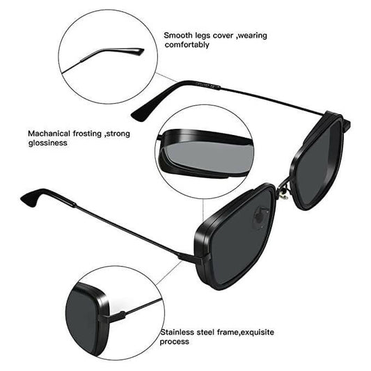Men's Square Sunglasses Kabir Singh Sunglasses Are Suitable For Boys And Men With Small And Medium Faces. - ValueBox