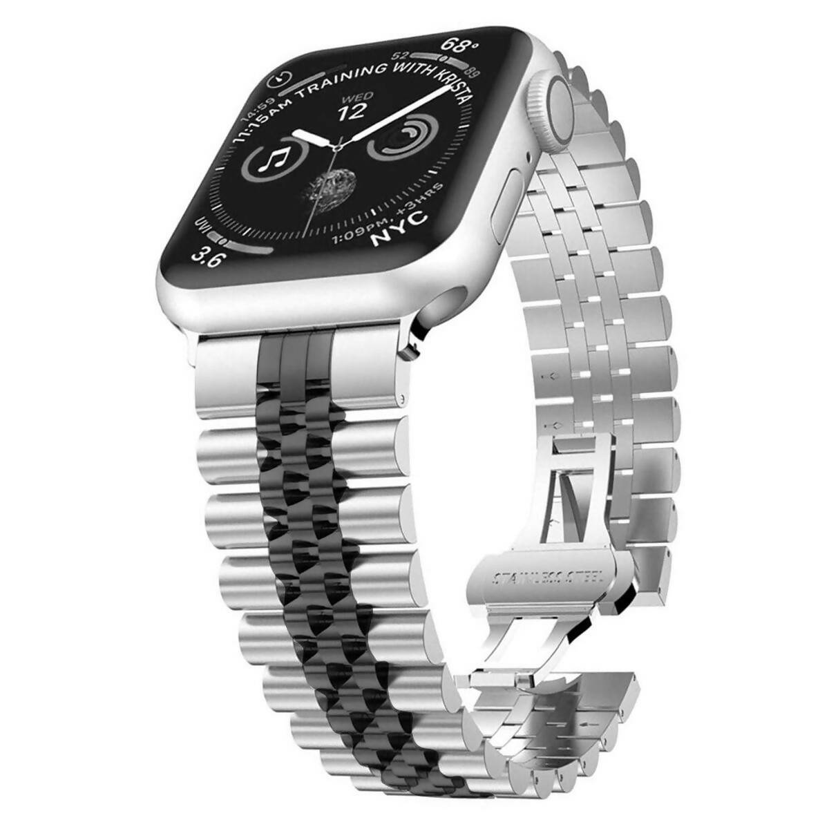Ap-ple Watch 7 Band 42mm/44mm/45mm Stainless Steel