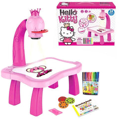 Hello Kitty Children Projection Drawing Board Led Projector - 24 Pattern