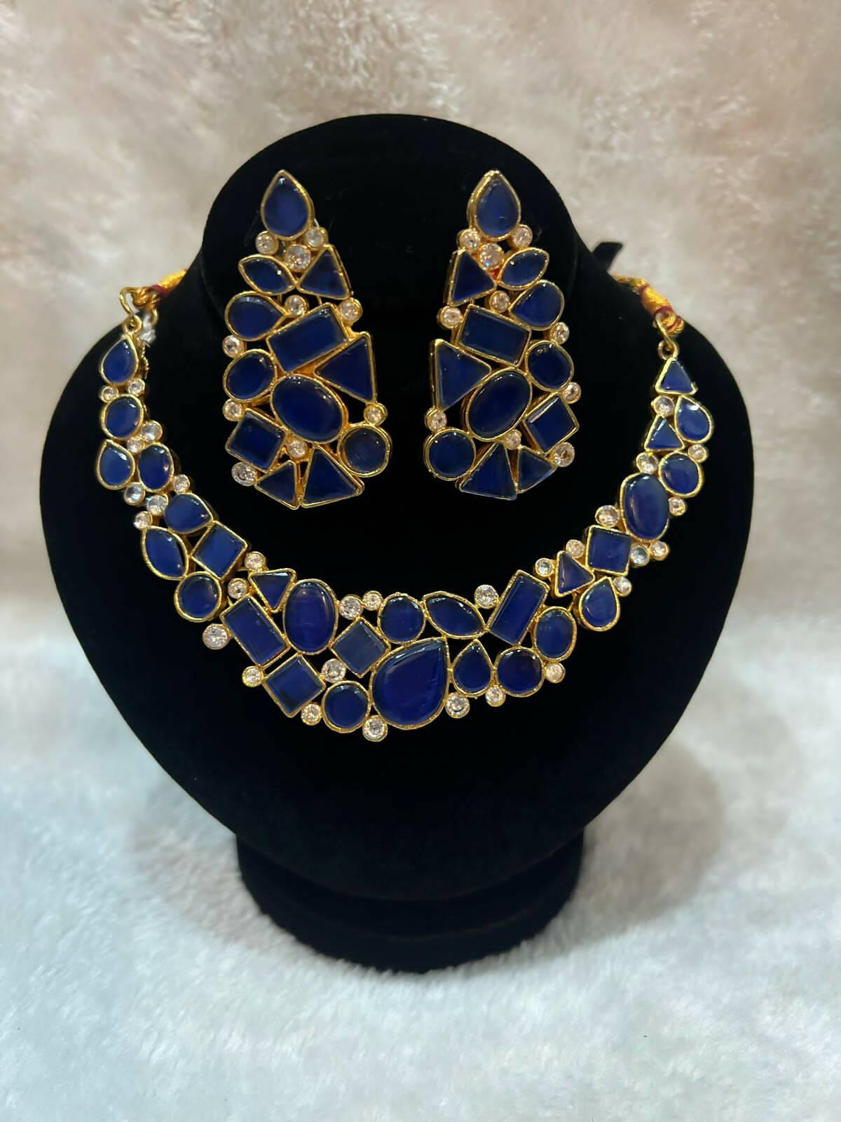 Idian Necklace Set in blue - ValueBox