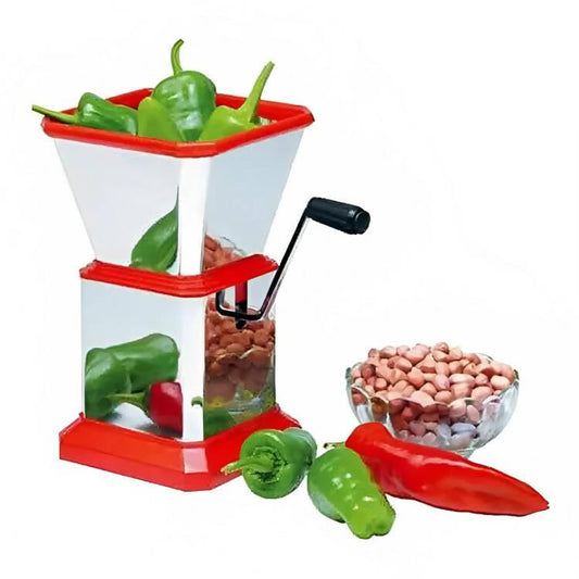 Chili,onion,dhania and dry fruits cutter