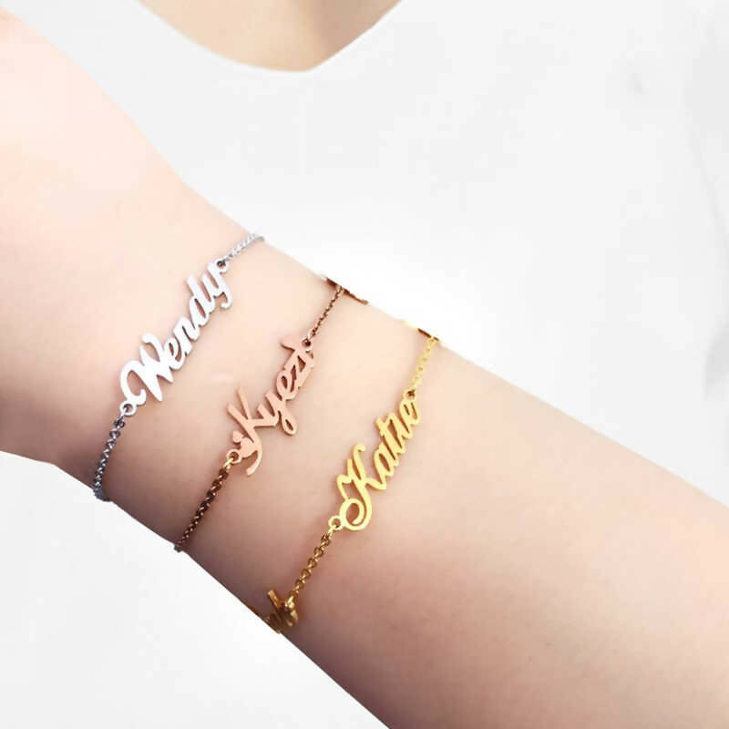 Customize Name Bracelet, For Girls & Boys