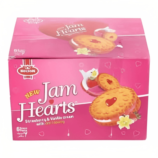 Kolson Jam Hearts Strawberry Vanilla 24 pc