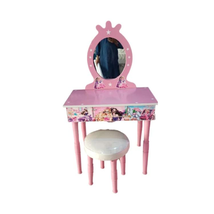 Kids Dressing Table Set - Table with Chair for Children