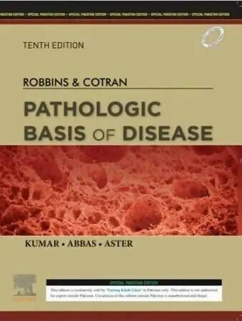 ROBBINS AND COTRAN BASIS PATHOLOGY 10TH EDITION BY KUMAR ABBAS ASTE ORIGNAL MATT PAPER - ValueBox