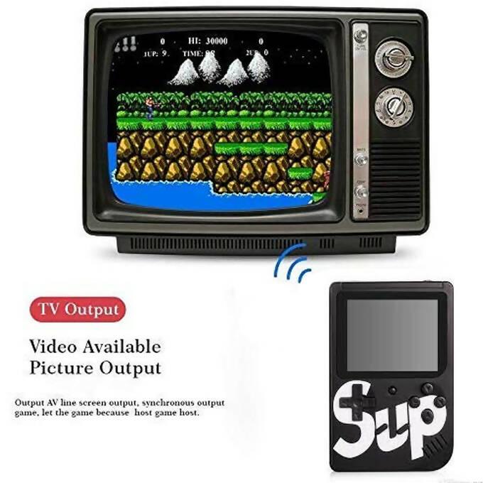 SUP 400 in 1 Games Retro Game Box Console Handheld Game PAD Gamebox - Black - ValueBox