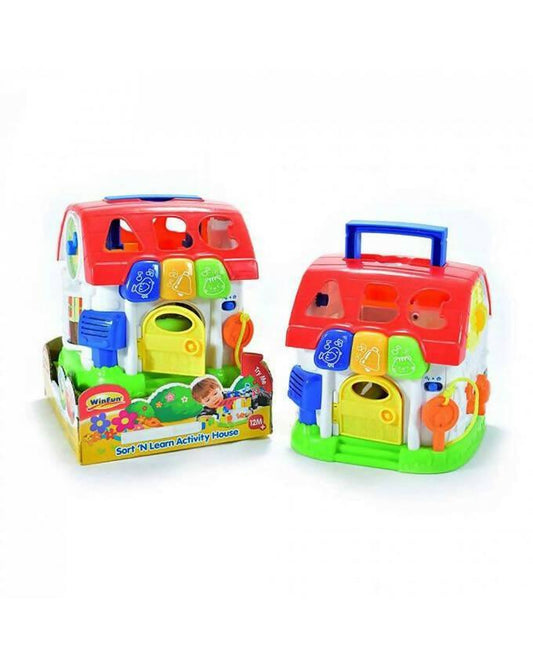 772 Sort 'N Learn Activity House With Light & Sound - ValueBox