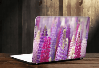 Beautiful Colorful Flowers - Nature Laptop Skin Vinyl Sticker Decal, 12 13 13.3 14 15 15.4 15.6 Inch Laptop Skin Sticker Cover Art Decal Protector Fits All Laptops - ValueBox