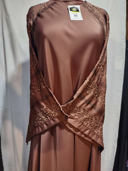 Design abaya Lace solid abaya