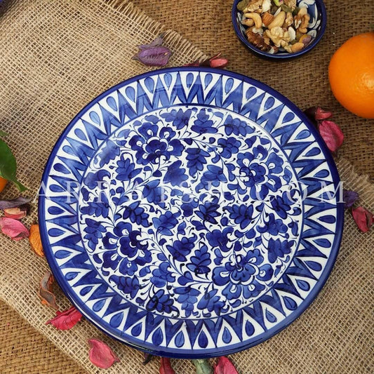 Serina Blue Quarter Plate