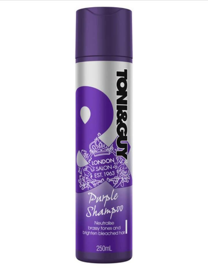 Toni & Guy Neutralise Brassy Tones And Bleached Hair Purple Shampoo 250Ml - ValueBox