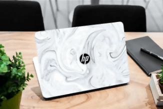 Hp Marble, Hp Laptop Skin Vinyl Sticker Decal, 12 13 13.3 14 15 15.4 15.6 Inch Laptop Skin Sticker Cover Art Decal Protector Fits All Laptops - ValueBox