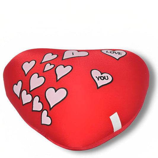 Soft Bean Heart Cushion For Kids - ValueBox