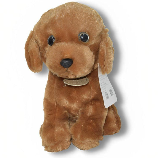 Small Brown Puppy Stuffed Toy
