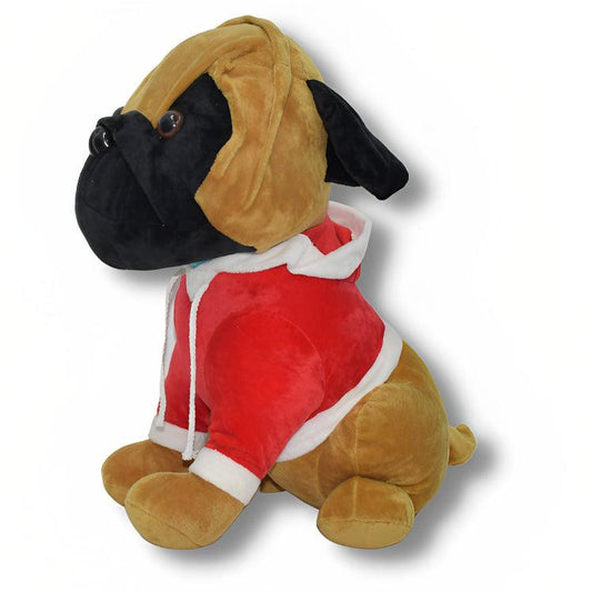 Medium Bull Dog Plush Stuffed Toy - ValueBox