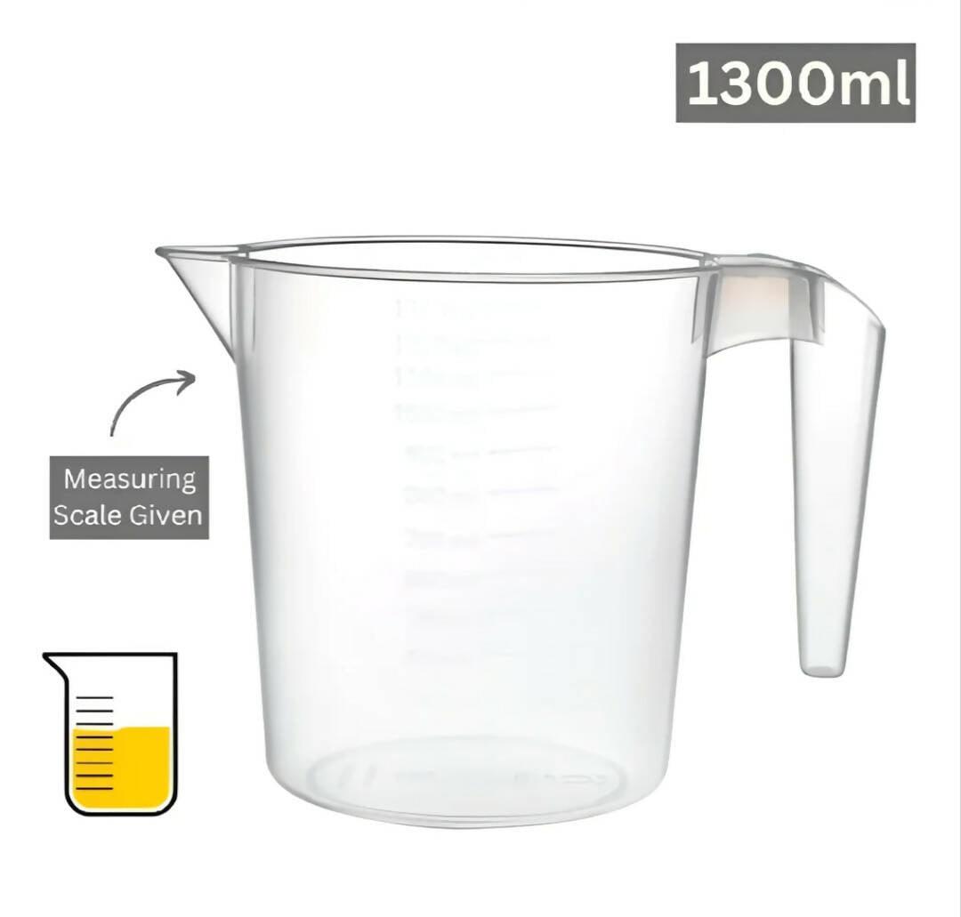 Plastic Measuring Jug 1300ml - ValueBox