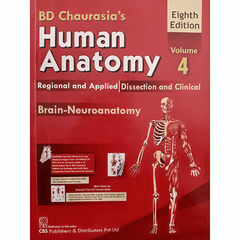 Human Anatomy Brain Neuroanatomy by Bd Chaurasia Vol 4 (8th Edition) - ValueBox