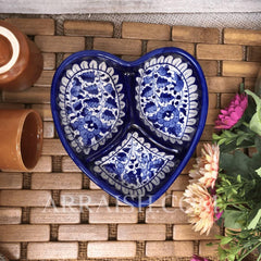 Serina Blue Dry Fruit Serving Dish