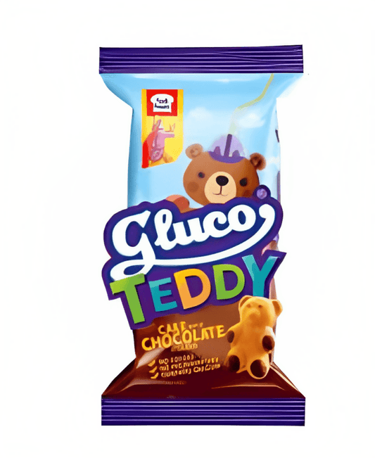 gluco teddy chocolate cake 1 pc
