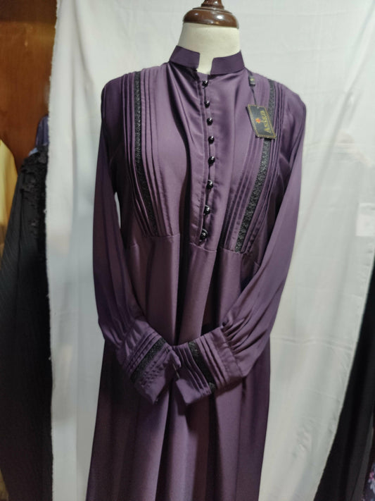 New style Nida fabric abaya for women or girls