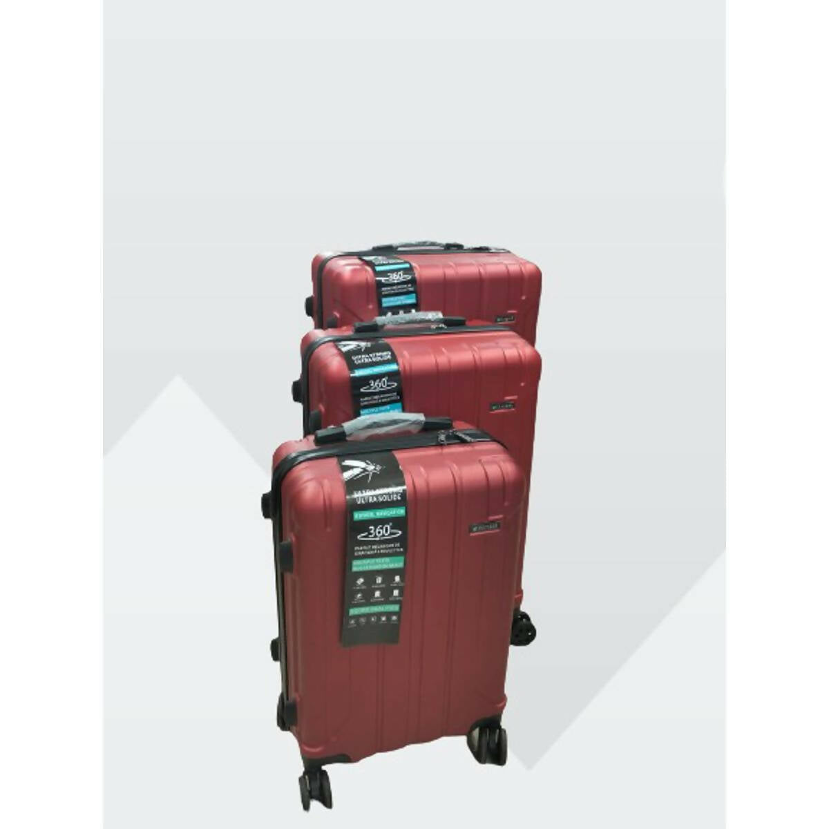 Hard Trolley Bag 3 Pcs Set Traveling Bags & Luggage Bags