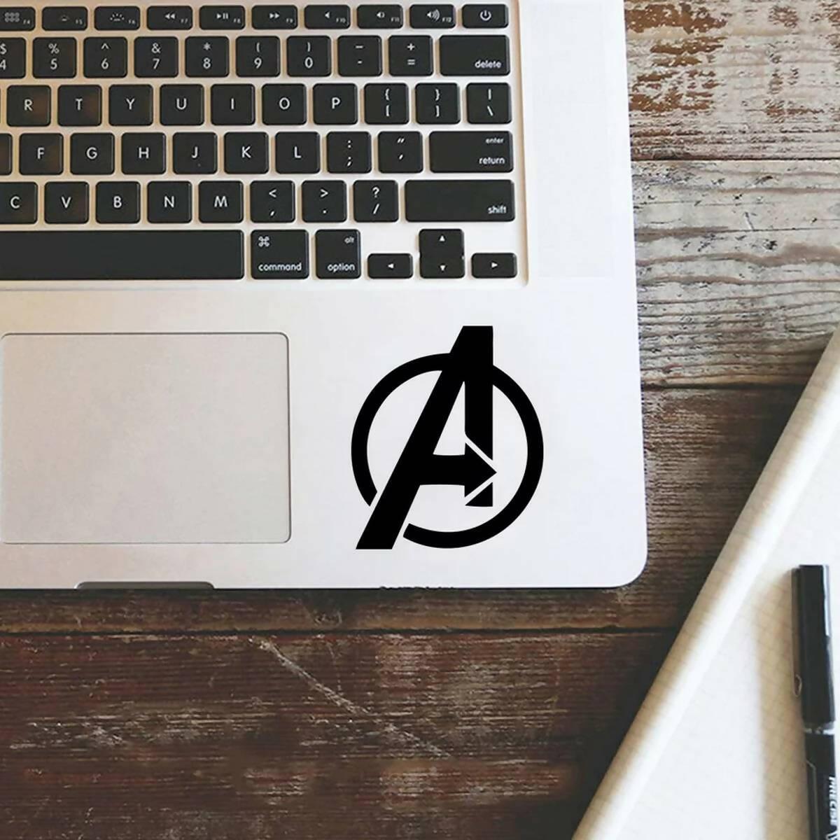 Avengers logo Laptop Sticker, Car Stickers, Wall Stickers High Quality Vinyl Stickers by Sticker Studio - ValueBox