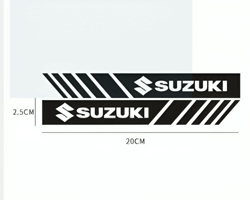 2PCS (BLACK) Car Rearview Mirror Decoration Sticker Body Decal For Suzuki swift Alto Ciaz Accessories Sticker Auto Accessories car Accessories - ValueBox