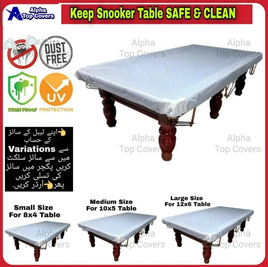 Snooker Table Cover Water Dust Proof Parachute Quality